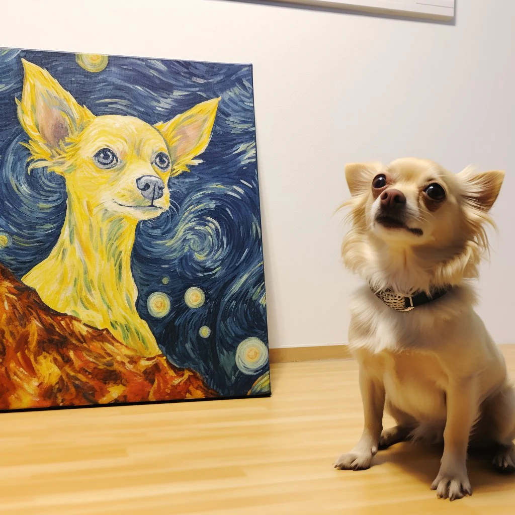Custom Pet Portrait - Van Gogh Style - Image 7