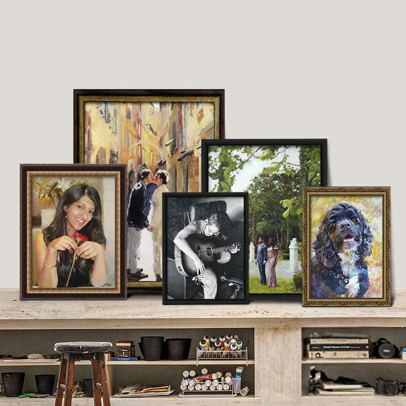Oil painting commission, Custom oil portrait, Custom dog oil painting - Image 8