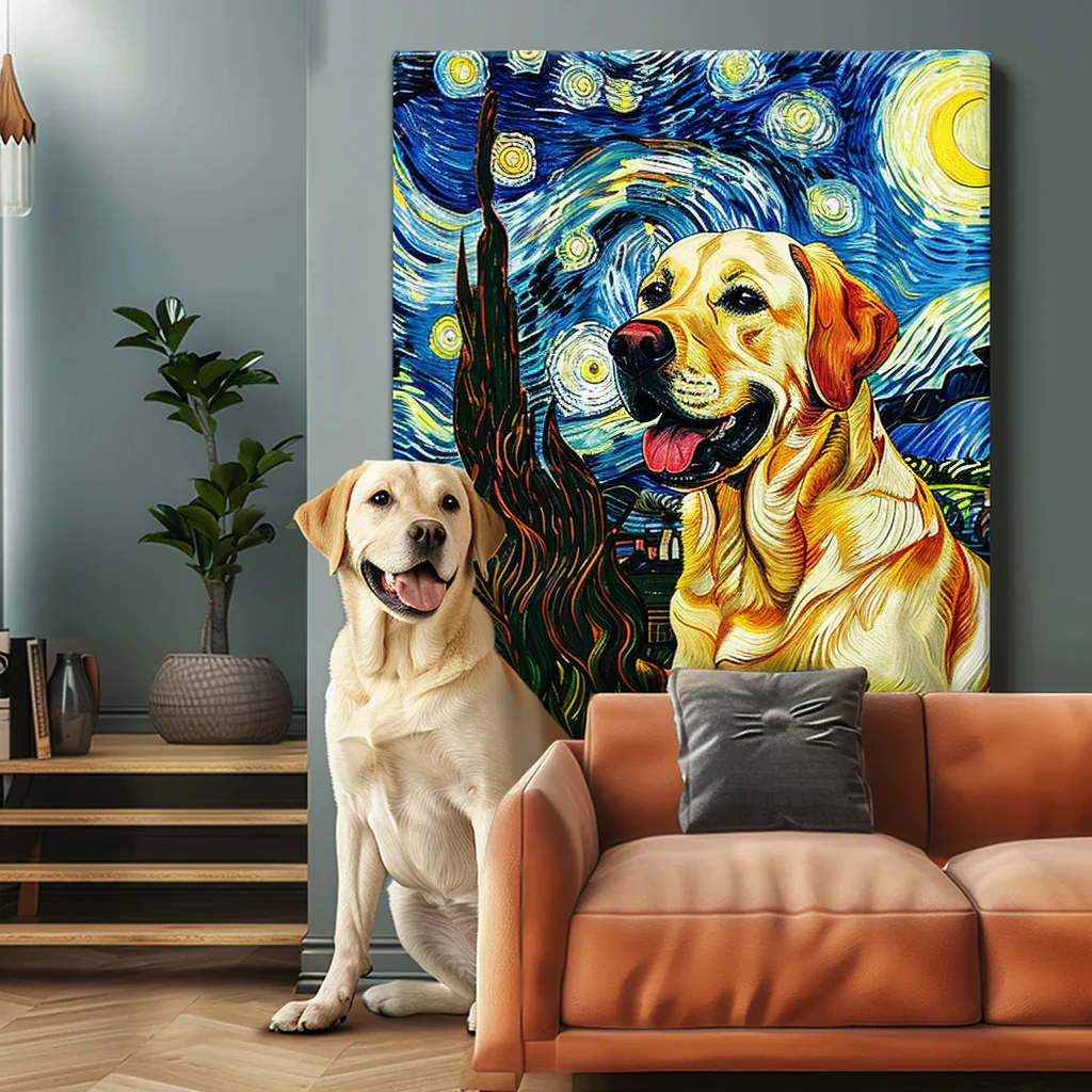 VG-Starry Night Canvas - Image 3