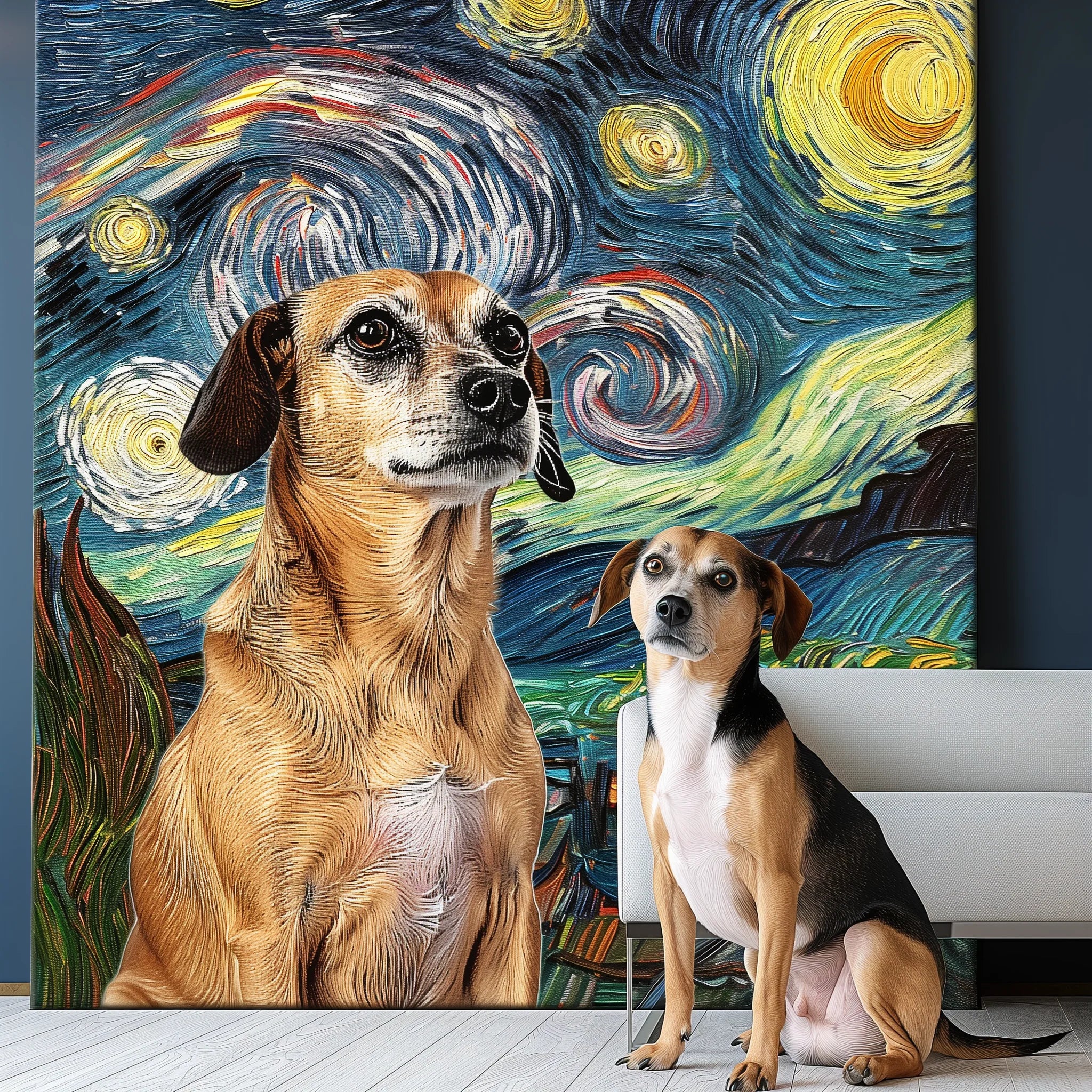 VG-Starry Night Canvas - Image 6