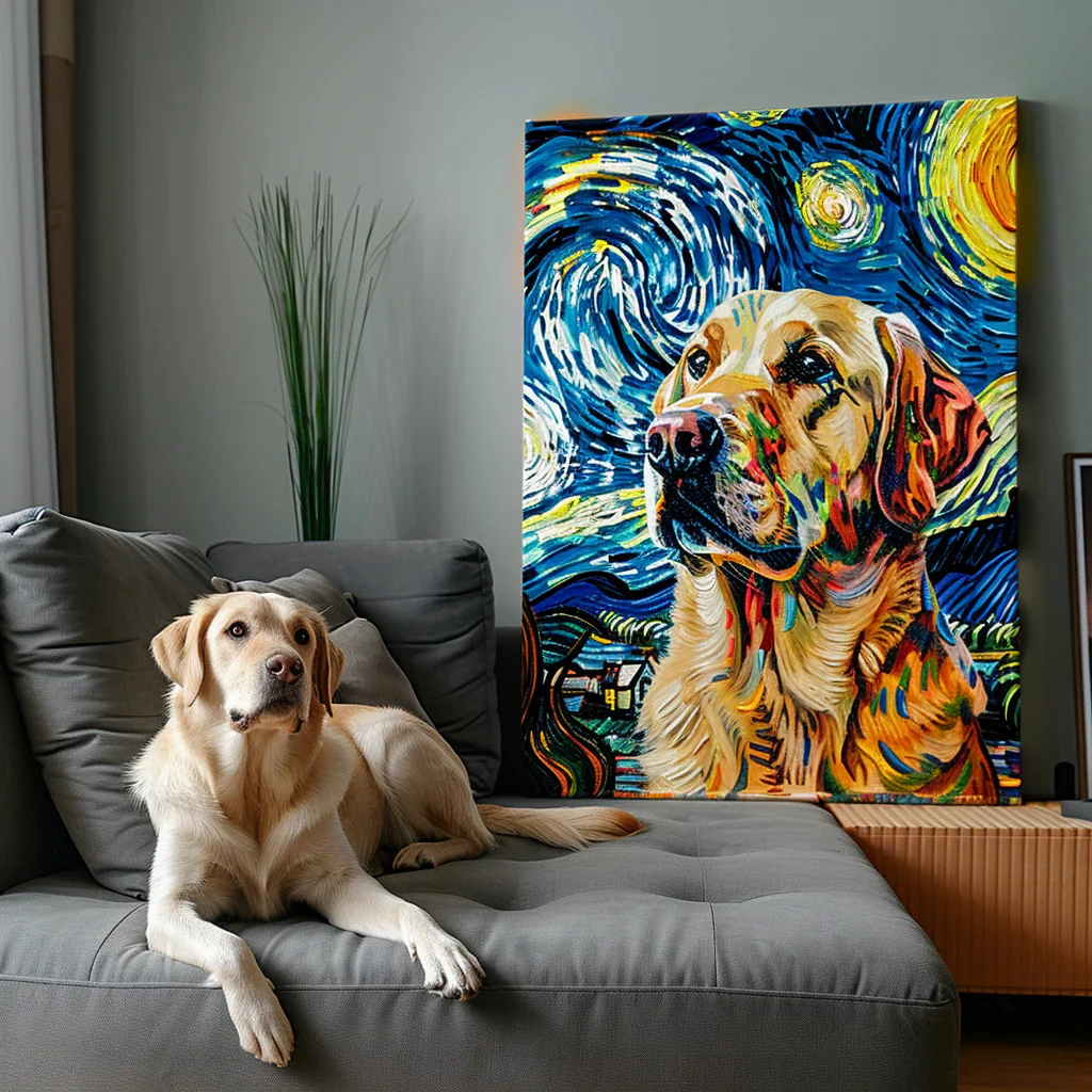 VG-Starry Night Canvas - Image 7